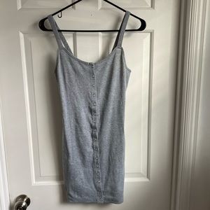 gray bodycon dress